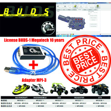 Diagnostic Kit Adapter MPI-3 + License BUDS-1 Megatech 10 years